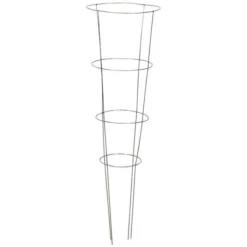 Tapered Tomato Plant Supports, 42-Inch Height, Pack Of 5