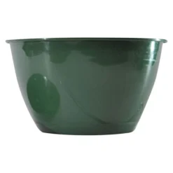 Belden Plastics 12-Inch Saucerless Baskets, Green, Case Of 25