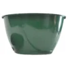 Belden Plastics 14-Inch Saucerless Baskets, Green, Case Of 25