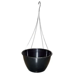 Belden Plastics 14-Inch Saucerless Baskets, Black, Case Of 25 -Outdoor Garden Store 690804 4 1