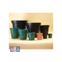 Belden Azalea Pot 6.5 In Black 300/Case