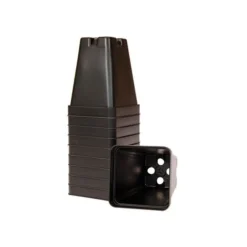 T.O. Plastics 3.5” Deep Square Pot SVD250, 850 Per Box