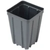 T.O. Plastics 5” Deep Square Pot SVD355 NP, 450/Box