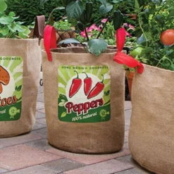 Grow Bag 10 Gal Pepper Retro Graphic -Outdoor Garden Store 84382 2
