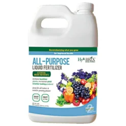 HyR BRIX 4-3-3 All-Purpose Liquid Fertilizer, 2-1/2 Gallons
