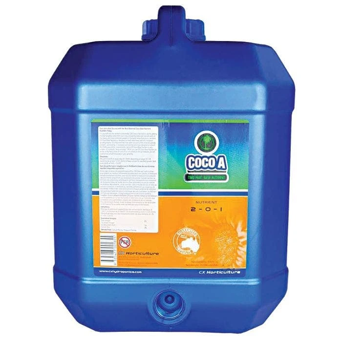 CX Horticulture Coco Base A, 2-0-1, 20 Liters 1 CX Horticulture Coco Base A, 2-0-1, 20 Liters