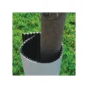 Tree Guard Corrugated Plastic Black White 32in X 12in