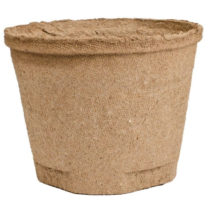 Jiffy Peat Pots 5in Round X 4in Deep 1 Jiffy Peat Pots 5in Round X 4in Deep
