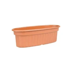 Landmark Plastics 12-in Oval Planter, Case Of 100