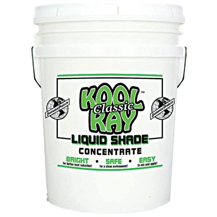 Kool Ray Classic Liquid Shade, White, 5 Gallons 1 Kool Ray Classic Liquid Shade, White, 5 Gallons