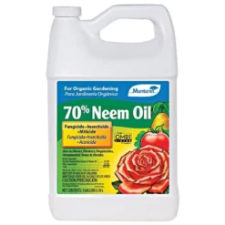 70% Neem Oil Insecticide, Miticide And Fungicide, 1 Gallon