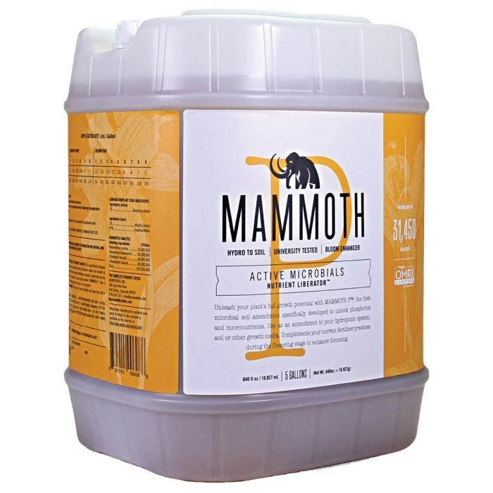 MAMMOTH P, 5 Gallon Bottle 1 MAMMOTH P, 5 Gallon Bottle