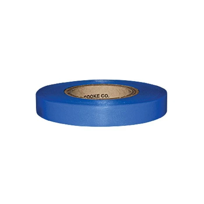 Miracle Flagging Tape, 130-Foot Rolls, Blue, Pack Of 24 1 Miracle Flagging Tape, 130-Foot Rolls, Blue, Pack Of 24