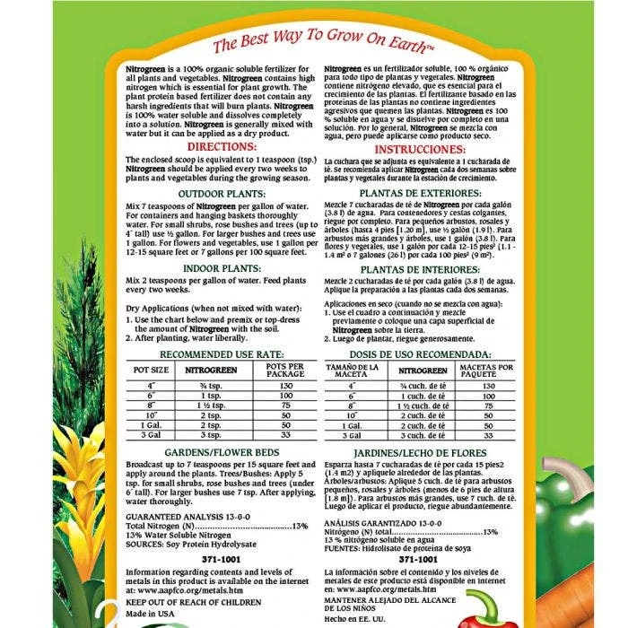 Nitrogreen Organic 13-0-0 Fertilizer 2 Nitrogreen Organic 13-0-0 Fertilizer - Image 2