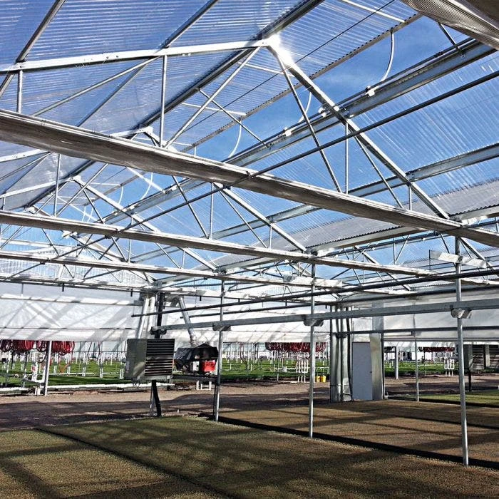 Polycarbonate Panel 8mm Twin Wall, High Diffusion Soft White, 6' X 12' 2 Polycarbonate Panel 8mm Twin Wall, High Diffusion Soft White, 6' X 12' - Image 2