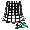 Plant Knight Plant And Tree Guard -Black - 9 Pack