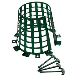 Plant Knight Plant And Tree Guard -Green - 9 Pack