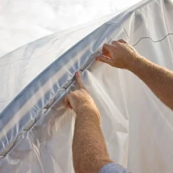 Poly Latch Base, Bundle Of 10, 8ft -Outdoor Garden Store plw4 1 2