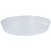 Clear Plastic Pot Saucer, 25 In.