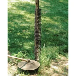 Leonard Rigid Plastic Mesh Tree Guards 4 Inch Diameter -Outdoor Garden Store vp bg 6