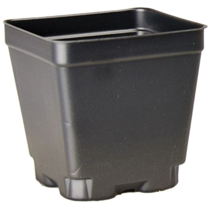 Landmark 4-in Square Press Fit Pots, Case Of 450 1 Landmark 4-in Square Press Fit Pots, Case Of 450